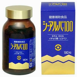 【健創製薬】シーアルパ100 180粒 ※お取り寄せ商品