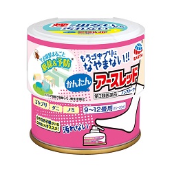 【第2類医薬品】【アース製薬】かんたんアースレッド　ノンスモーク　9~12畳用 (150mL)　1個 ※お取り寄せになる場合もございます