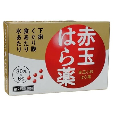 【第2類医薬品】【第一薬品工業】赤玉小粒はら薬　30丸×6包入 ※お取り寄せになる場合もございます