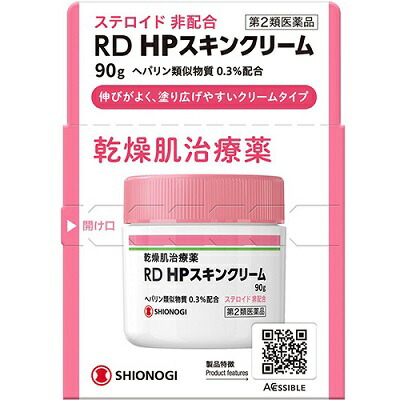 【第2類医薬品】【シオノギヘルスケア】RD HPスキンクリーム 90g