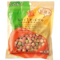 【ペッツルート】ひとくちオードブルほうれん草 お徳用200g ★ペット用品 ※お取り寄せ商品