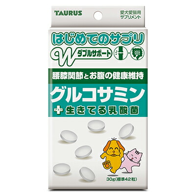 【トーラス】はじめてのサプリ グルコサミン 30g ☆ペット用品 ※お取り寄せ商品【賞味期限:3ヵ月以上】