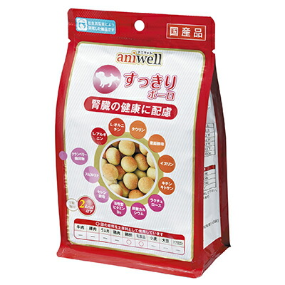 【デビフペット アニウェル営業部】aniwell すっきりボーロ 60g ☆ペット用品 ※お取り寄せ商品【賞味期限:3ヵ月以上】