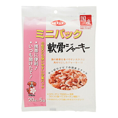 【デビフペット】ミニパック 軟骨ジャーキー 100g ☆ペット用品 ※お取り寄せ商品【賞味期限:3ヵ月以上】