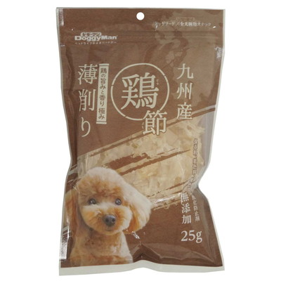 【ドギーマンハヤシ】無添加 鶏節薄削り25g ☆ペット用品 ※お取り寄せ商品【賞味期限:3ヵ月以上】