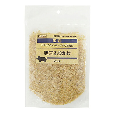 【ペットプロジャパン】ペットプロ　国産おやつ　無添加豚耳ふりかけ　８５ｇ ☆ペット用品 ※お取り寄せ商品【賞味期限：3ヵ月以上】