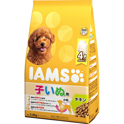 【マースジャパンリミテッド】アイムス　１２か月までの子いぬ用　チキン　小粒　２．６ｋｇ ☆ペット用品 ※お取り寄せ商品【賞味期限：3ヵ月以上】