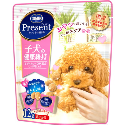 【日本ペットフード】コンボ プレゼント ドッグ おやつ 子犬の健康維持 36g ☆ペット用品 ※お取り寄せ商品【賞味期限:3ヵ月以上】