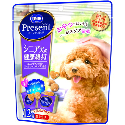 【日本ペットフード】コンボ プレゼント ドッグ おやつ シニア犬の健康維持 36g ☆ペット用品 ※お取り寄せ商品【賞味期限:3ヵ月以上】