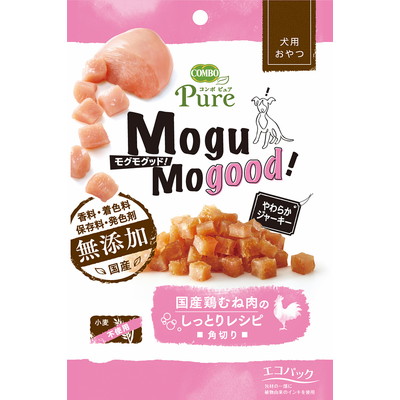 【日本ペットフード】コンボ ピュア ドッグ モグモグッド! 国産鶏むね肉のしっとりレシピ 角切り 50g ☆ペット用品 ※お取り寄せ商品【賞味期限:3ヵ月以上】