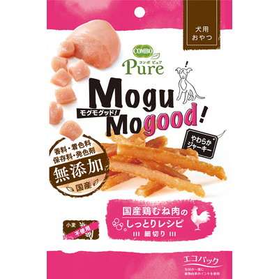 【日本ペットフード】コンボ ピュア ドッグ モグモグッド! 国産鶏むね肉のしっとりレシピ 細切り 50g ☆ペット用品 ※お取り寄せ商品【賞味期限:3ヵ月以上】