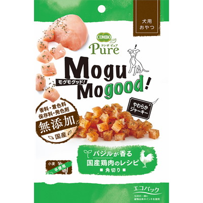 【日本ペットフード】コンボ ピュア ドッグ モグモグッド! バジルが香る国産鶏肉のレシピ 角切り 50g ☆ペット用品 ※お取り寄せ商品【賞味期限:3ヵ月以上】