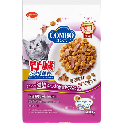 【日本ペットフード】コンボ キャット 腎臓の健康維持 600g(120g×5袋) ☆ペット用品 ※お取り寄せ商品【賞味期限:3ヵ月以上】