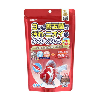 【イトスイ】金魚の主食 納豆菌 色揚げ 中粒 200g ☆ペット用品 ※お取り寄せ商品【賞味期限:3ヵ月以上】