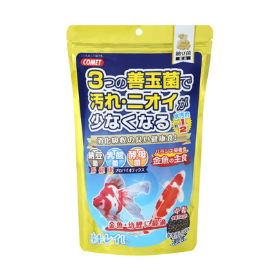 【イトスイ】金魚の主食 納豆菌 中粒 430g ☆ペット用品 ※お取り寄せ商品【賞味期限:3ヵ月以上】