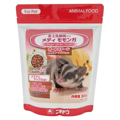 【ニチドウ】メディ モモンガ 300g ☆ペット用品 ※お取り寄せ商品【賞味期限:3ヵ月以上】