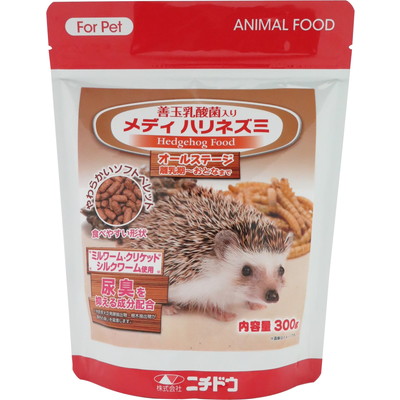 【ニチドウ】メディ ハリネズミ 300g ☆ペット用品 ※お取り寄せ商品【賞味期限:3ヵ月以上】