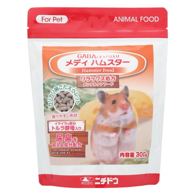 【ニチドウ】メディ ハムスター 300g ☆ペット用品 ※お取り寄せ商品【賞味期限:3ヵ月以上】