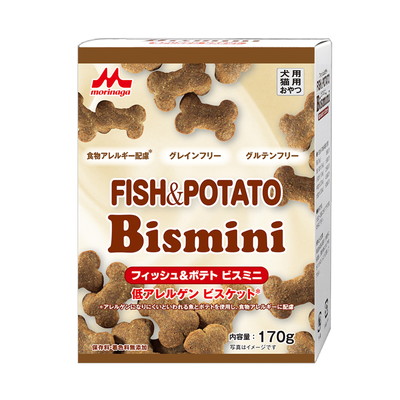 【森乳サンワールド】フィッシュ&ポテト ビスミニ 170g ☆ペット用品 ※お取り寄せ商品【賞味期限:3ヵ月以上】