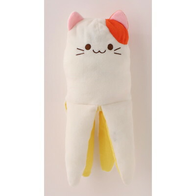 【ペッツルート】パリパリくるりんにゃんぐるみ ねこ バナナ 1個 ☆ペット用品 ※お取り寄せ商品