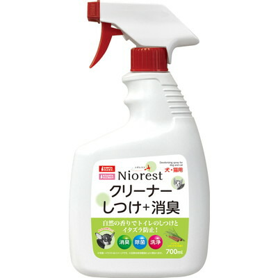 【マルカン】ニオレストクリーナーしつけ+消臭 700ml ☆ペット用品 ※お取り寄せ商品