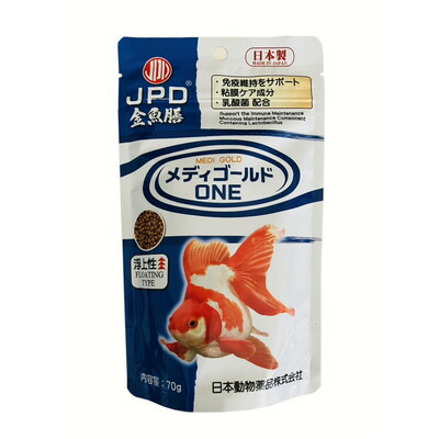 【ニチドウ】メディゴールドONE 浮上性 70g ☆ペット用品 ※お取り寄せ商品【賞味期限:3ヵ月以上】