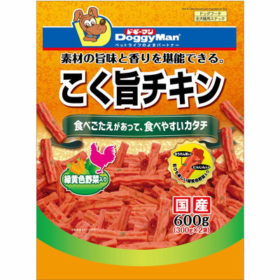 【ドギーマンハヤシ】こく旨チキン 緑黄色野菜入り 600g ☆ペット用品 ※お取り寄せ商品【賞味期限:3ヵ月以上】