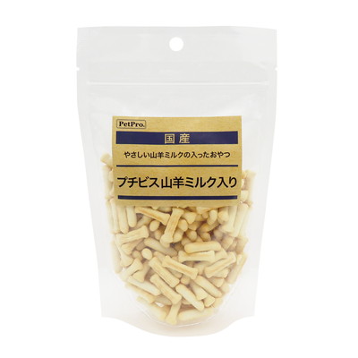 【ペットプロジャパン】国産おやつ プチビス 山羊ミルク入り 78g ☆ペット用品 ※お取り寄せ商品【賞味期限:3ヵ月以上】