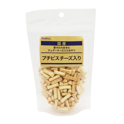 【ペットプロジャパン】国産おやつ プチビス チーズ入り 78g ☆ペット用品 ※お取り寄せ商品【賞味期限:3ヵ月以上】