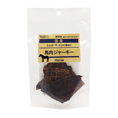 【ペットプロジャパン】国産おやつ 馬肉ジャーキー 30g ☆ペット用品 ※お取り寄せ商品【賞味期限:3ヵ月以上】