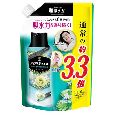 【P&G】レノア アロマジュエル パステルフローラル&ブロッサムの香り つめかえ用 超特大サイズ 1410ml