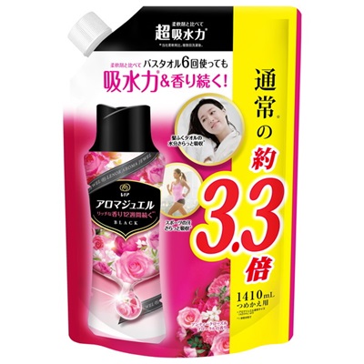 【P&G】レノア アロマジュエル アンティークローズ&フローラルの香り つめかえ用 超特大サイズ 1410ml