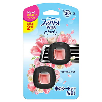 【P＆G】ファブリーズ　イージークリップ　フローラルブリーズ　２ｍｌ×２個セット