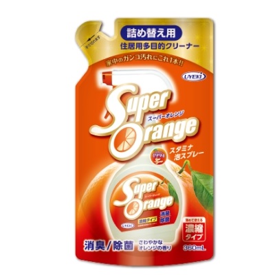 【UYEKI(ウエキ)】スーパーオレンジ 消臭・除菌泡タイプN 詰め替え用 360mL ※お取り寄せ商品