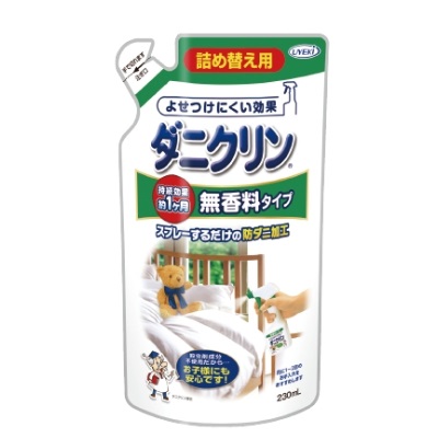 【UYEKI(ウエキ)】ダニクリン 無香料タイプ 詰め替え用 230mL ※お取り寄せ商品