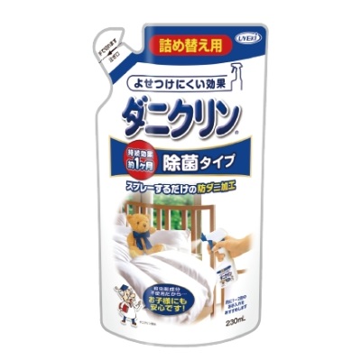 【UYEKI(ウエキ)】ダニクリン 除菌タイプ 詰め替え用 230mL ※お取り寄せ商品