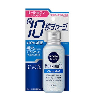 【花王】ニベアメン　モーニング10　クリアジェル　100g ※お取り寄せ商品