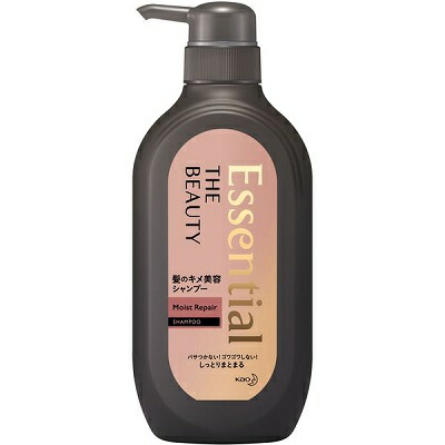 【花王】エッセンシャル　ザビューティ　髪のキメ美容シャンプー　モイストリペア　ポンプ本体　500ml ※お取り寄せ商品
