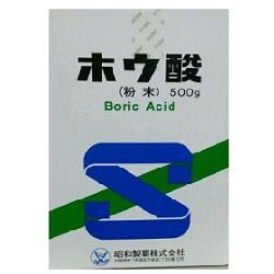 【昭和製薬】ホウ酸(粉末)　500g ※お取り寄せ商品