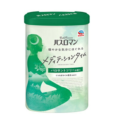 【アース製薬】バスロマン　メディテーションタイム　パロサントツリーの香り　540g ※お取り寄せ商品