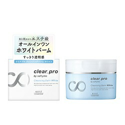 コーセー ソフテイモ クリアプロ クレンジングバーム ホワイト 90g お取り寄せ商品 メディストックpro
