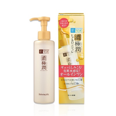 【ロート製薬】肌ラボ　極潤　ヒアルロンジュレ　ポンプ(本体)　180mL ※お取り寄せ商品
