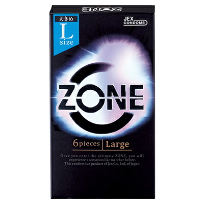 【ジェクス】ZONE(ゾーン)　Lサイズ　6個入 〔管理医療機器〕 ※お取り寄せ商品