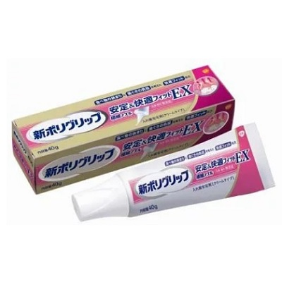 【グラクソ・スミスクライン・コンシューマー・ヘルスケア・ジャパン】新ポリグリップ　安定&快適フィットEX　40g 〔管理医療機器〕