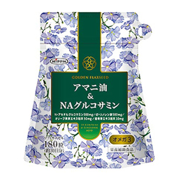 【日本製粉】アマニ油&NAグルコサミン　180粒 ※お取り寄せ商品