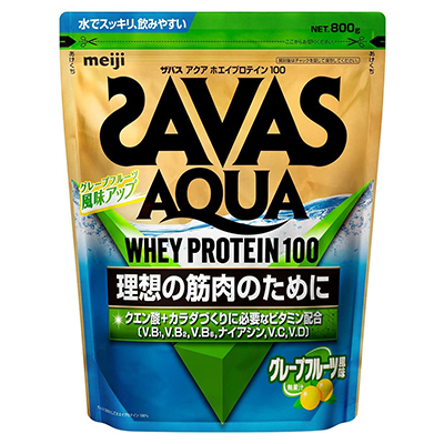 【明治】ザバス　アクア　ホエイプロテイン100　グレープフルーツ風味　800g ※お取り寄せ商品