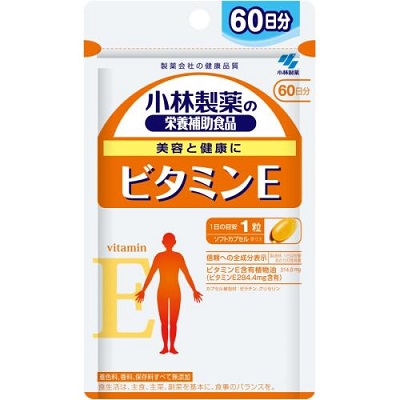 【小林製薬】ビタミンE　60粒 ※お取り寄せ商品
