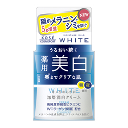 【コーセーコスメポート】モイスチュアマイルド ホワイトクリーム 55g(医薬部外品) 【お取り寄せ商品】