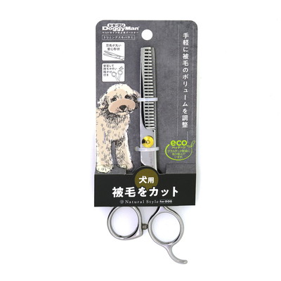 【ドギーマンハヤシ】Natural　Style　forDog　トリミングスキバサミ　1個 ☆ペット用品 ※お取り寄せ商品