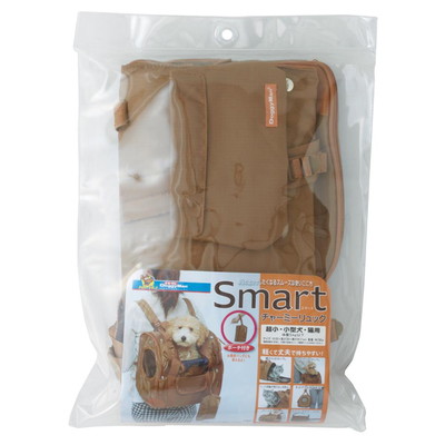 【ドギーマンハヤシ】Smart　チャーミーリュック　ブラウン　1個 ☆ペット用品 ※お取り寄せ商品